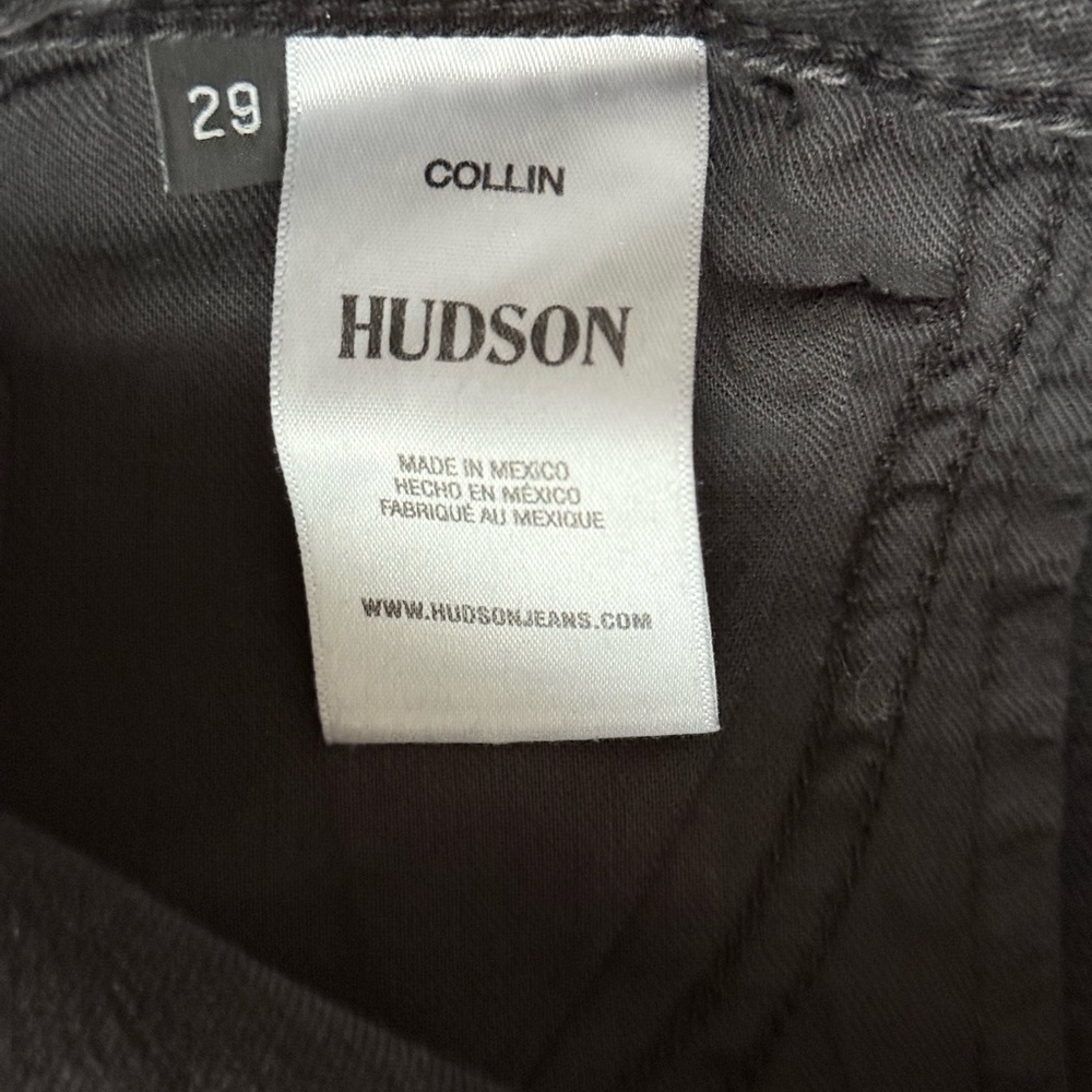Hudson Jeans Hudson Crop Collin Flare Mid-rise Size 29 Charcoal - Picture 12 of 14